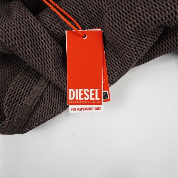 Diesel Jennifer Utlt Mesh Beach Cover Maxi Dress In Brown - Size Medium - NWT - Picture 10 of 11